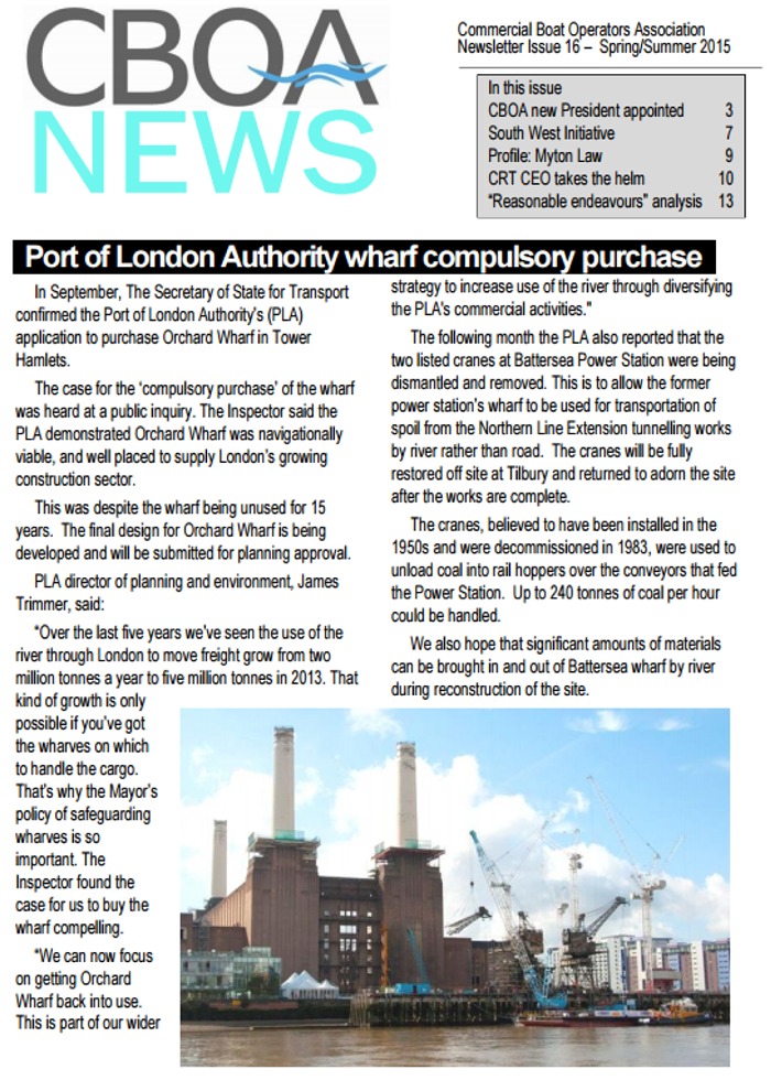 Newsletter Spring/ Summer 2015